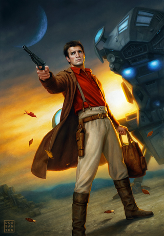Illustration for article titled How I Drew Firefly's Mal Reynolds